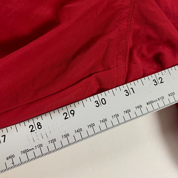 Abercrombie & Fitch Red Sweatpants with Black Stripes - Picture 16 of 16